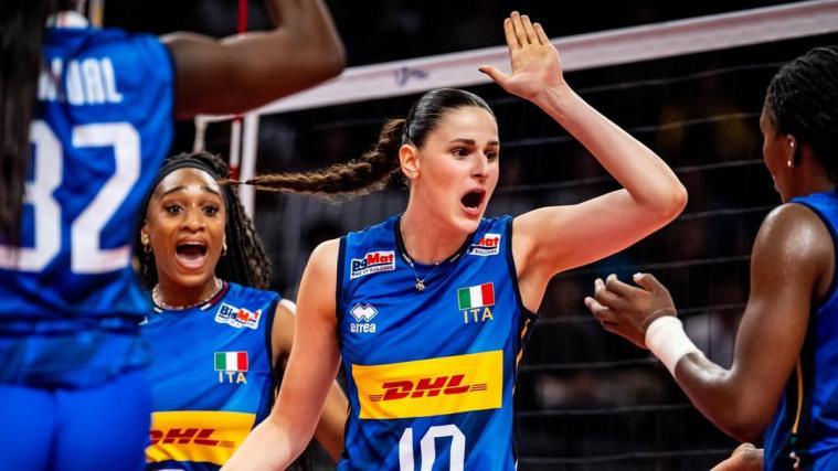 The Azzurre gave Japan little chance. © federazioneitalianapallavolo/Instagram
