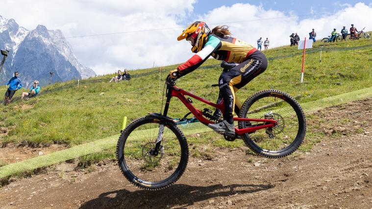 Veronika Widmann war in La Thuile im Einsatz. © APA / EXPA/JOHANN GRODER