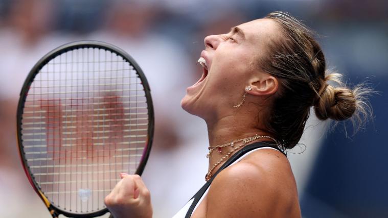 Aryna Sabalenka musste für ihren Sieg kämpfen. © APA / AL BELLO