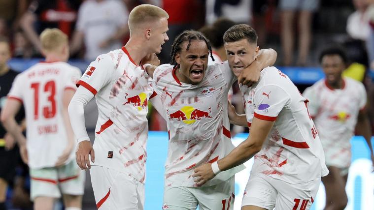 RB Leipzig is also in the next round of the DFB Cup. © ANSA / RONALD WITTEK