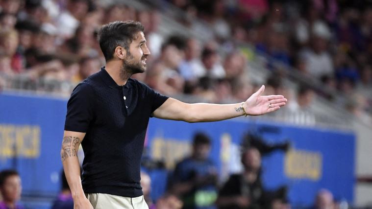 Cesc Fabregas: Comos Trainer hat einen großen Namen. © APA/afp / JOSEP LAGO