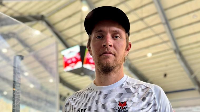 Cole Schneider is ready to start with the HCB. © HC Bozen