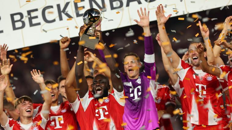 FC Bayern won the first title of the season. © ANSA / ANNA SZILAGYI
