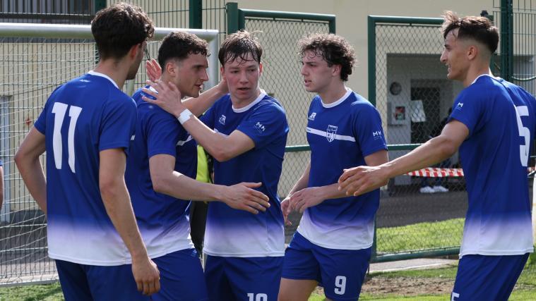 Die junge Paulsner Garde um Fabio Donadio, Jakob Hofer, Gabriele Proietti und Klejdi Muka muss sich neu beweisen. © DLife