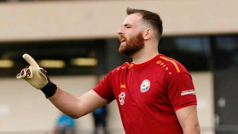 Einer der besten Torhüter der Liga: Felix Piazzo von Naturns. © David Laner