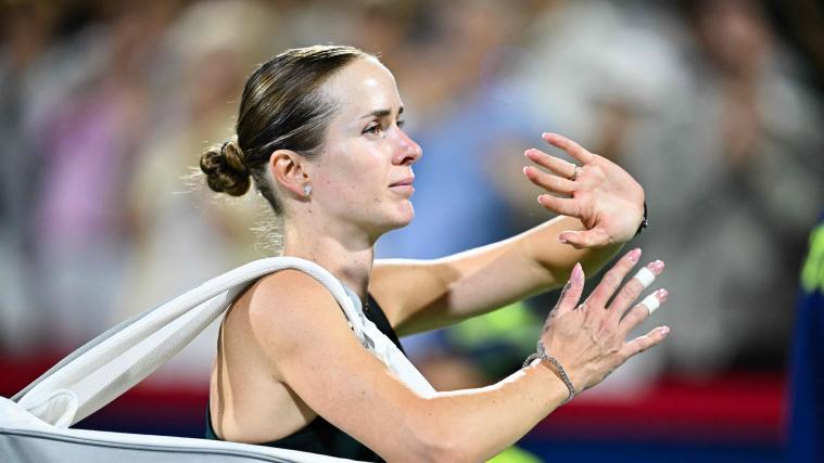 Elina Svitolina hat Hassnachrichten öffentlich gemacht. © APA / MINAS PANAGIOTAKIS