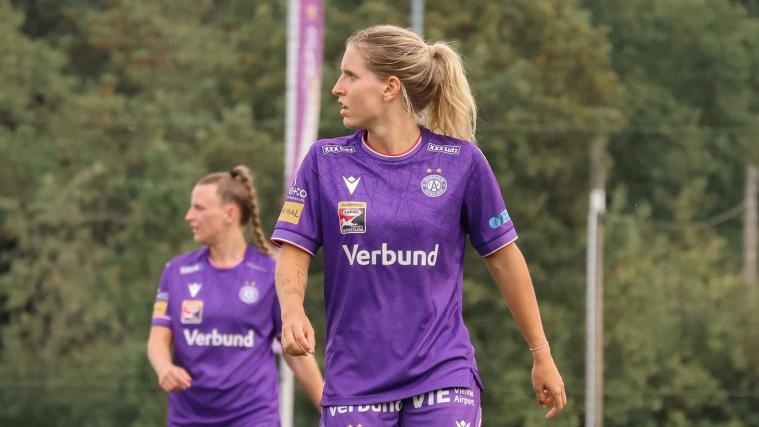 Elisa Pfattner ist mit Austria Wien auf Kurs. © Social Media / Austria Wien