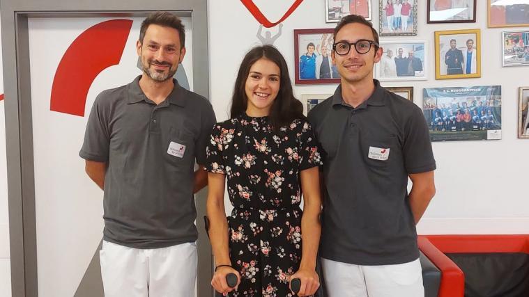 Für Lara Malsiner beginnt jetzt eine lange Reha. © Social Media