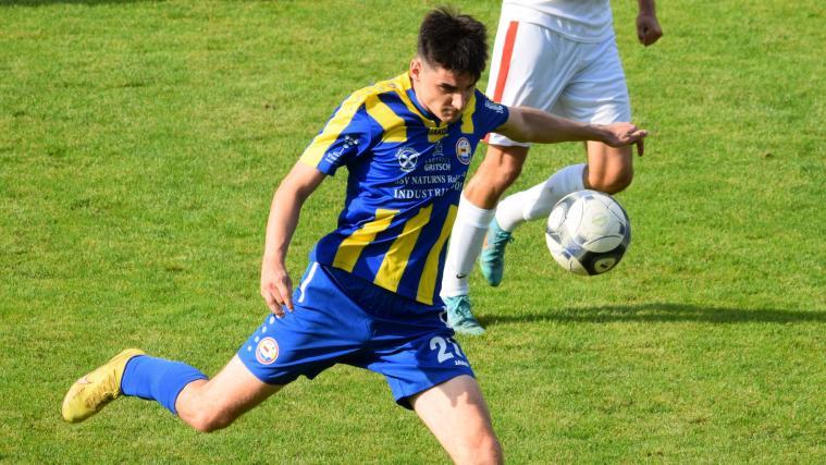 Hannes Kofler, Mittelfeldspieler von Naturns. © Sarah Mitterer