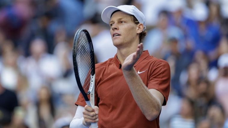 Jannik Sinner steht im Achtelfinale der US Open. © ANSA / CRISTOBAL HERRERA-ULASHKEVICH