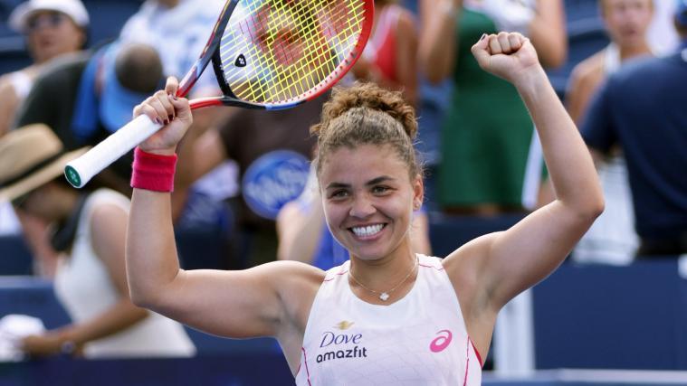 Jasmine Paolini steht im Cincinnati-Finale. © ANSA / MARK LYONS