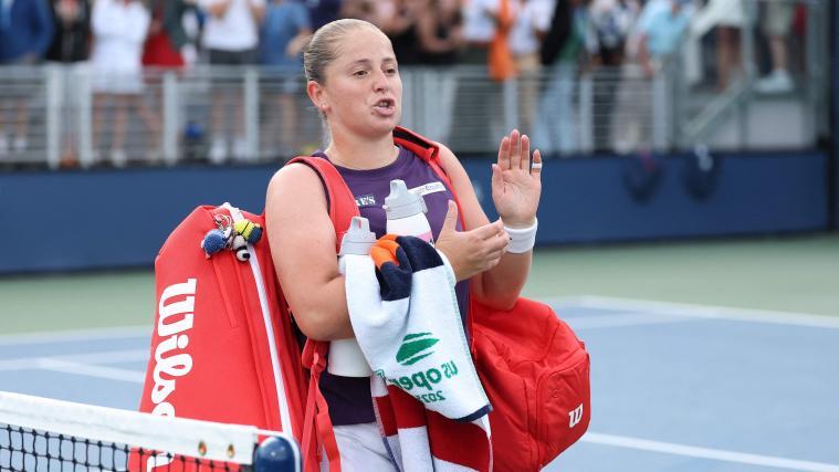 Jelena Ostapenko sorgte für Wirbel. © APA / CLIVE BRUNSKILL