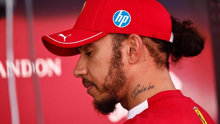 Lewis Hamilton war bedient. © APA/afp / SIMON WOHLFAHRT