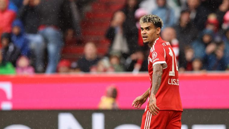 Luis Díaz gab sein Bayern-Debüt. © APA/afp / ALEXANDRA BEIER