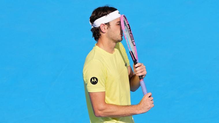 Taylor Fritz kassierte eine unerwartete Niederlage. © APA / DYLAN BUELL