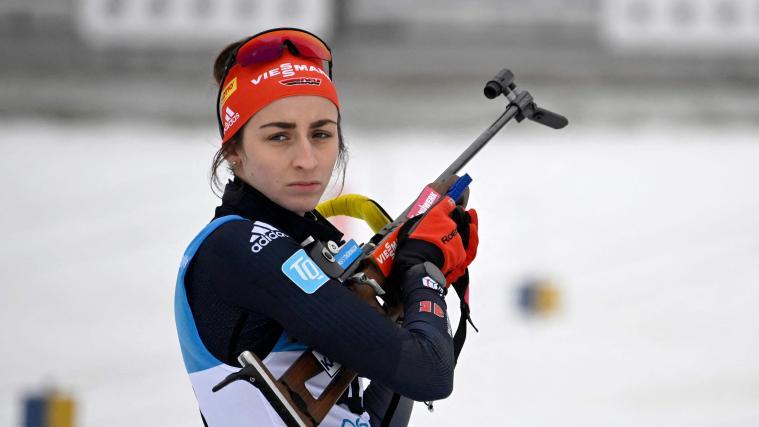 Vanessa Voigt ließ in einem Interview tief blicken. © APA/afp / TOBIAS SCHWARZ