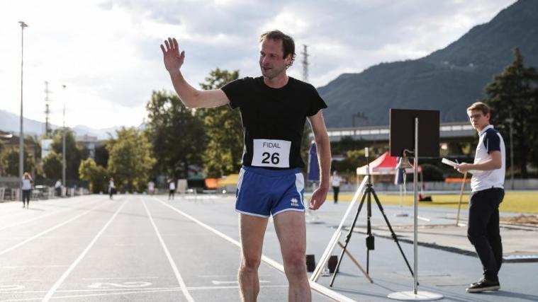 Alex Schwazer revient à Bolzano. © Niccolo Dametto