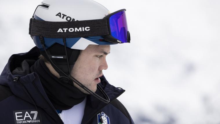 Alex Vinatzer bereitet sich in Ushuai auf die neue Skisaison vor.