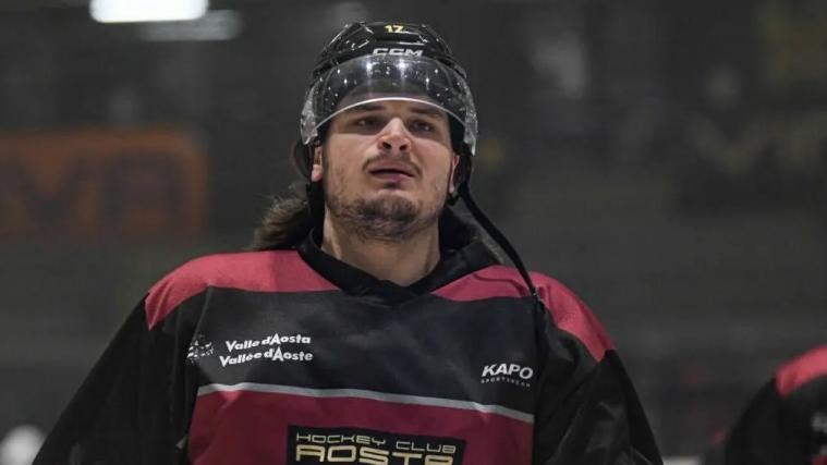 David Pföstl is moving to the episcopal city. © HC Aosta / Social Media