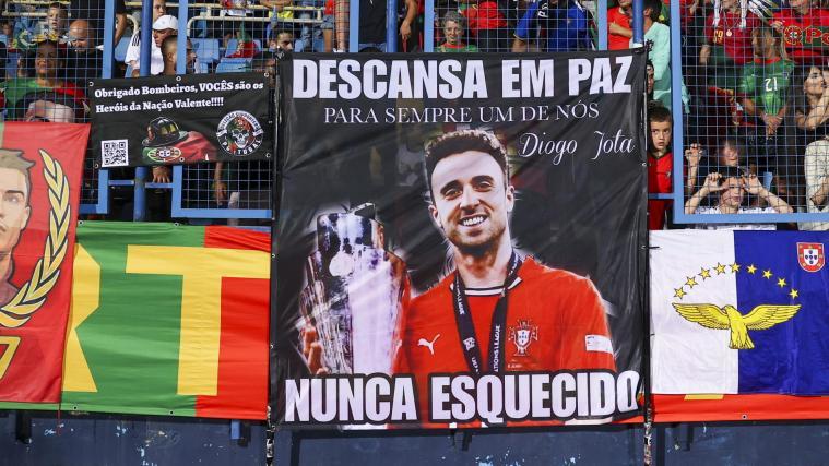 Der Tod von Diogo Jota hat die ganze Fußball-Welt bewegt. © ANSA / JOSE SENA GOULAO