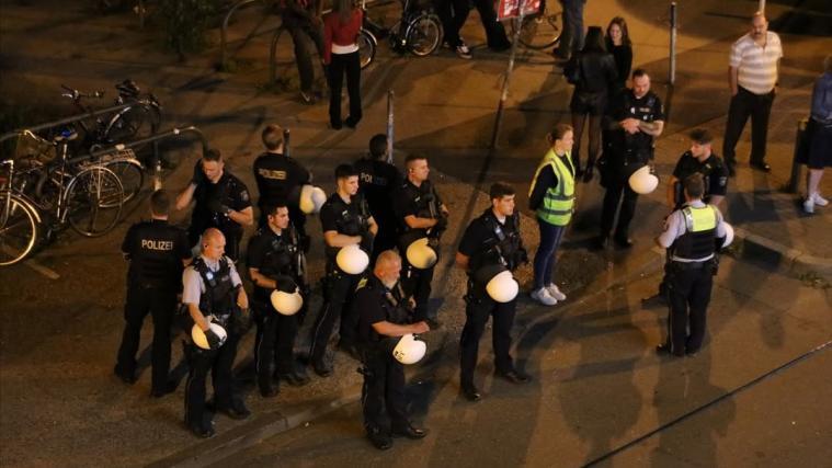 Die Polizei musste ausrücken. © Instagram