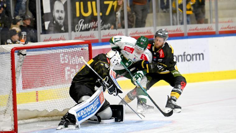 Eddie Pasquale & Co. verloren gegen Budapest. © I. Foppa / HC Pustertal