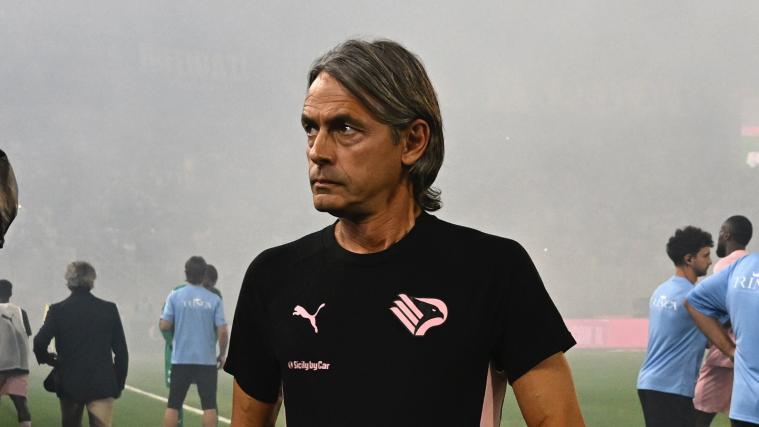 Filippo Inzaghi coacht seit Sommer Palermo. © Palermo FC