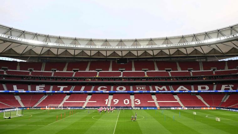 Hier findet das Champions-League-Finale 2027 statt. © APA/afp / JAVIER SORIANO