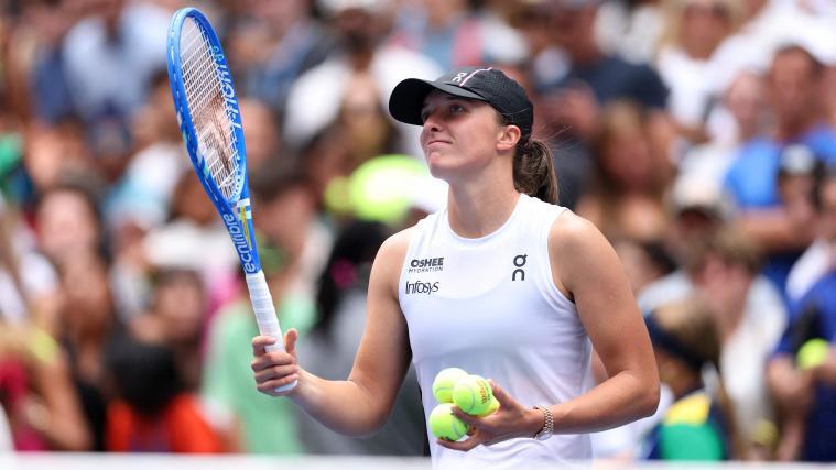 Iga Swiatek hat für eine kuriose Szene gesorgt. © APA / MATTHEW STOCKMAN