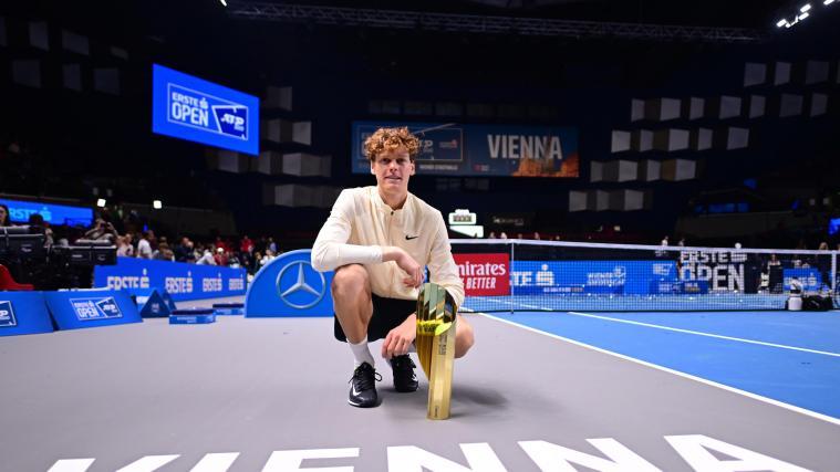 Jannik Sinner gewann vor zwei Jahren in Wien. © ANSA / CHRISTIAN BRUNA
