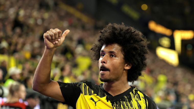 Karim Adeyemi led Dortmund to victory. © ANSA / FRIEDEMANN VOGEL