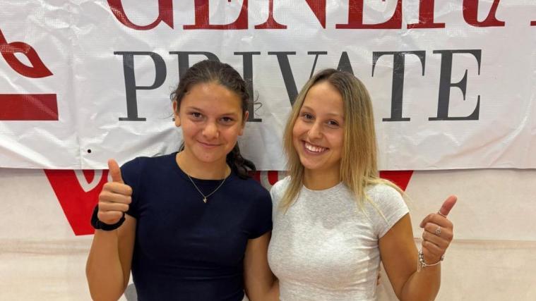 Lena Angerer und Julia Peer.