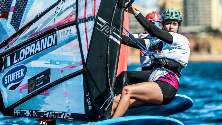 Linda Oprandi bei ihrem WM-Einsatz in Portugal. © Sailing Energy