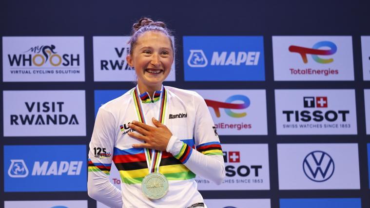 Magdeleine Vallieres caused a sensation. © ANSA / KIM LUDBROOK