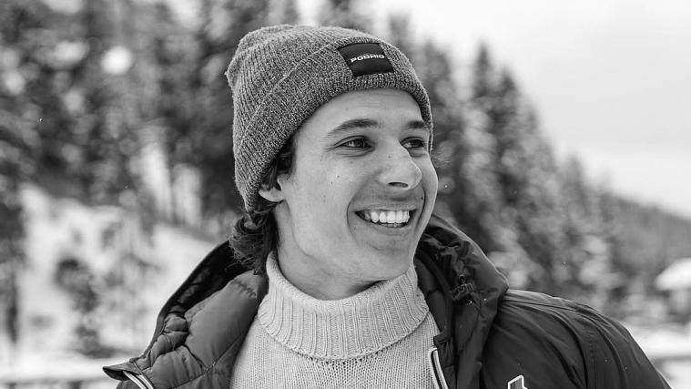 Matteo Franzoso's infectious smile will be missed in the international ski circuit. © Instagram