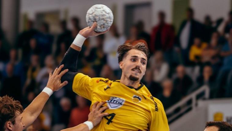 Mikael Helmersson, Handball-Ass aus Südtirol. © HSC Coburg/Svenja Sommer