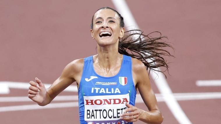 Nadia Battocletti strahlte bis über beide Ohren. © ANSA / KIYOSHI OTA