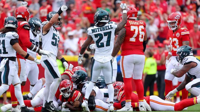 Philadelphia bejubelt den 17. Sieg aus den jüngsten 18. NFL-Spielen. © APA / DAVID EULITT