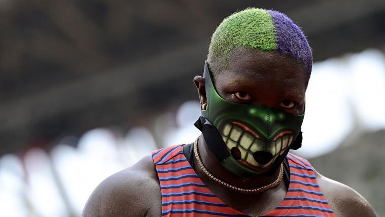 Raven Saunders muss pausieren. © AFP / JAVIER SORIANO