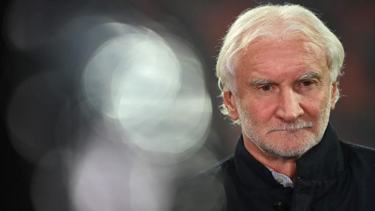 Rudi Völler wird 2028 nicht mehr beim DFB weitermachen. © APA/afp / INA FASSBENDER