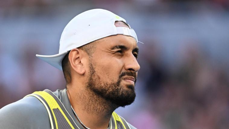 Tennis-Entertainer Nick Kyrgios. © ANSA / JAMES ROSS / STF