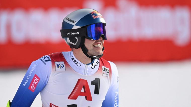 Alex Vinatzer bereitet sich auf den Weltcup-Auftakt in Sölden vor. © APA/afp / KERSTIN JOENSSON