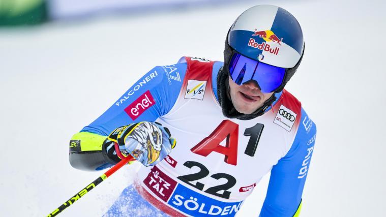 Alex Vinatzer sorgte mit einer furiosen Aufholjagd für Aufsehen. © ANSA / GIAN EHRENZELLER