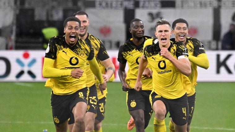Borussia Dortmund ist im DFB-Pokal eine Runde weiter. © APA/afp / KIRILL KUDRYAVTSEV