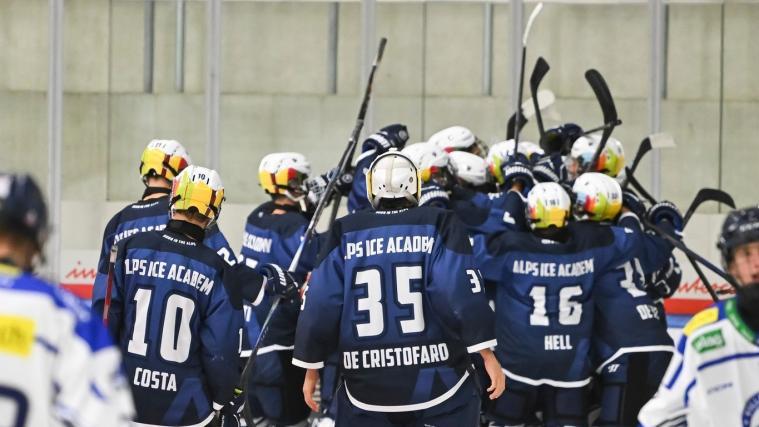 Das U18-Team der Alps Ice Academy sorgt für Furore. © HCP / Iwan Foppa