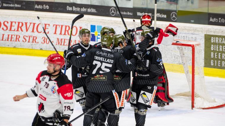 Le HC Meran en fête. © BK Photo