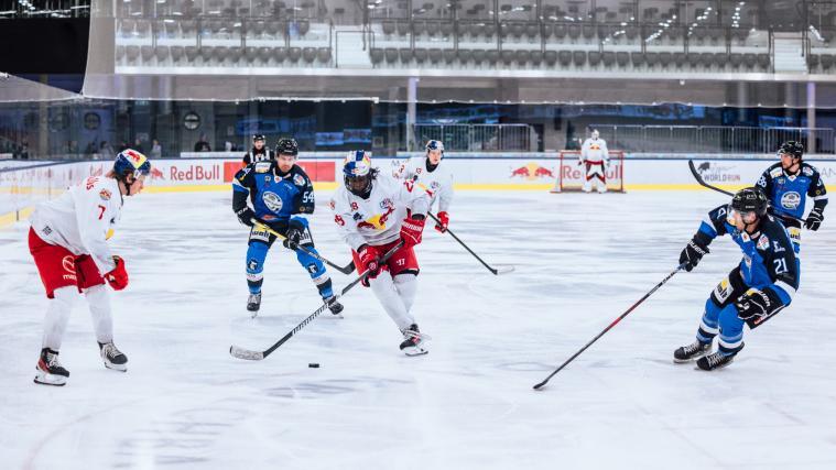 Die Wipptal Broncos verloren knapp. © Red Bull Eishockey Akademie / Heiko Mandl