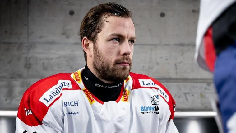 Gianluca March stand am Samstag für die Rittner Buam auf dem Eis.