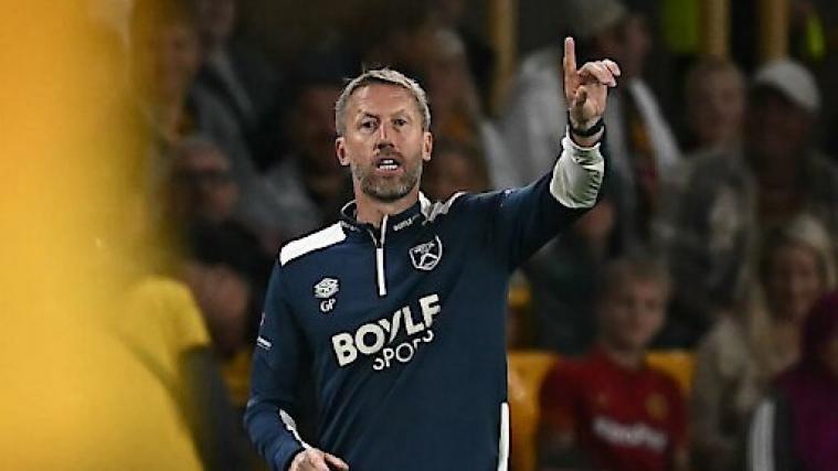 Graham Potter ist neuer Trainer in Schweden. © AFP / PAUL ELLIS