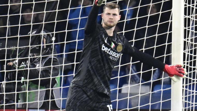 Inter-Tormann Josep Martinez. © ANSA / CIRO FUSCO / FU